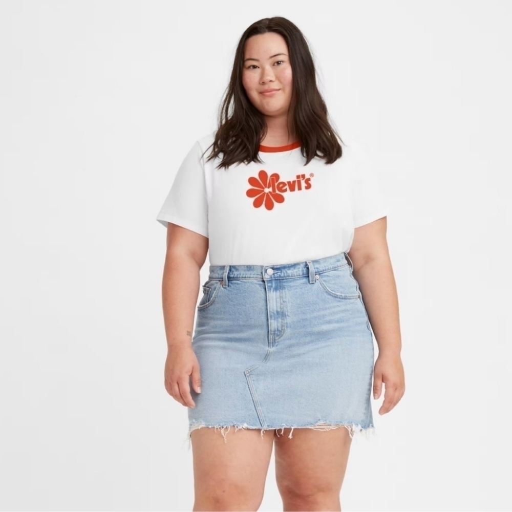 Levi's Cropped Jordie T-Shirt A10250008 NWT size 2X